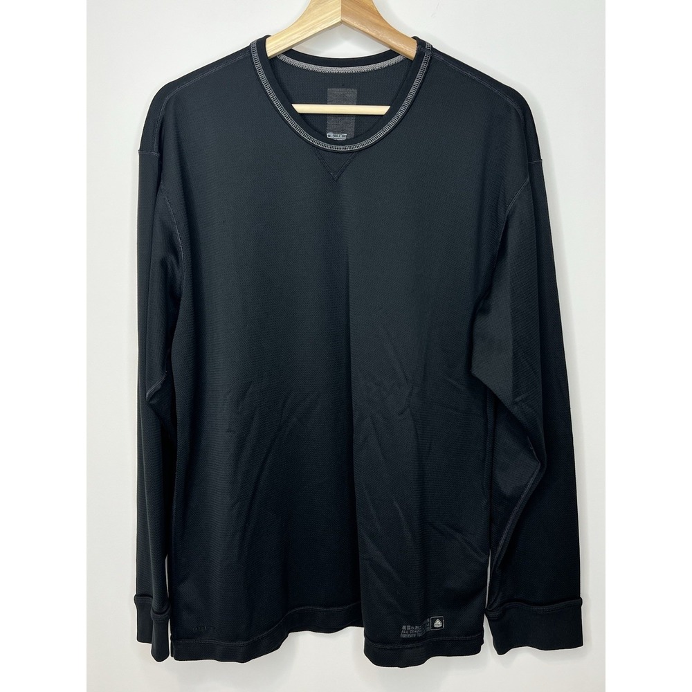 Vintage Nike ACG Base Layer DriFit Mens XL Black Thermal Long Sleeve Outdoor Y2K